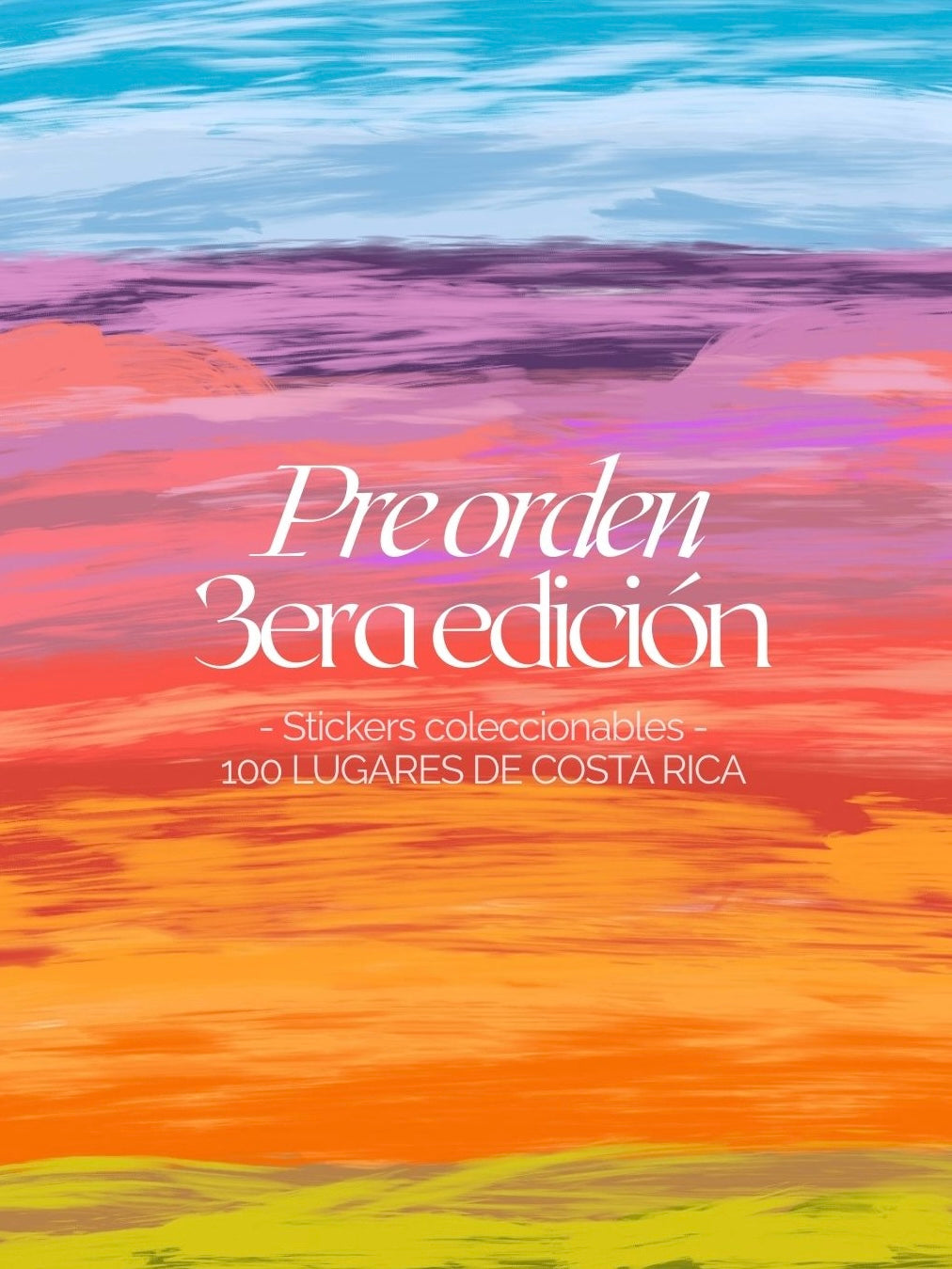 Stickers coleccionables 3ERA EDICIÓN - 100 Lugares de Costa Rica