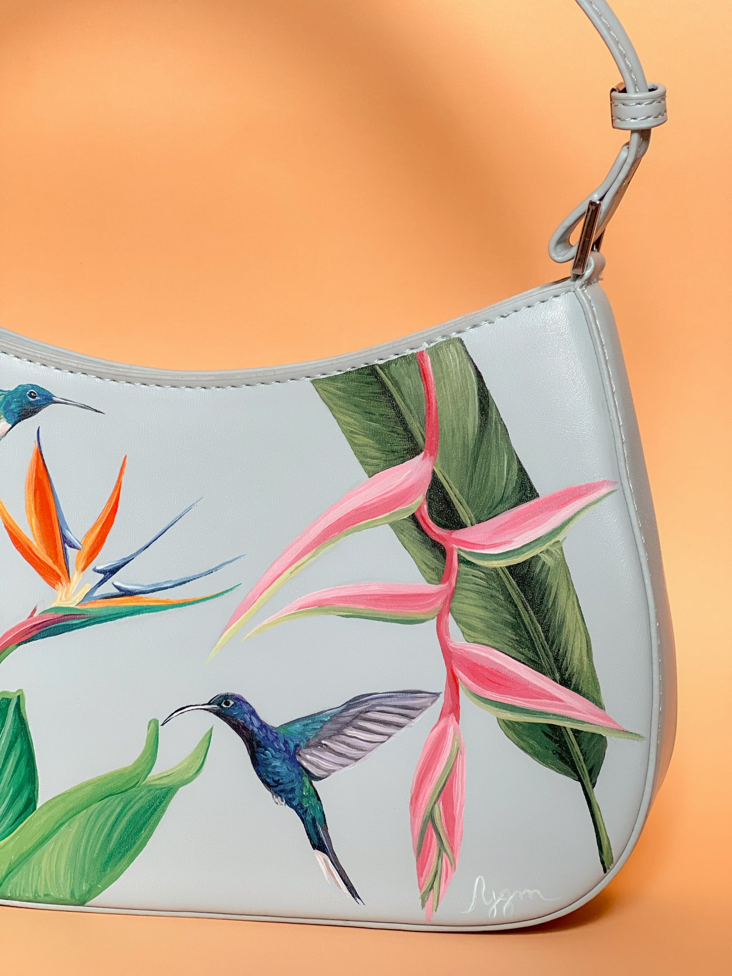 Cartera “Ave del Paraíso”