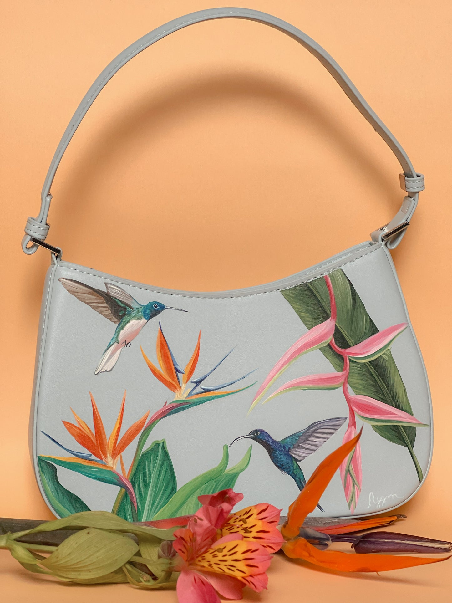 Cartera “Ave del Paraíso”