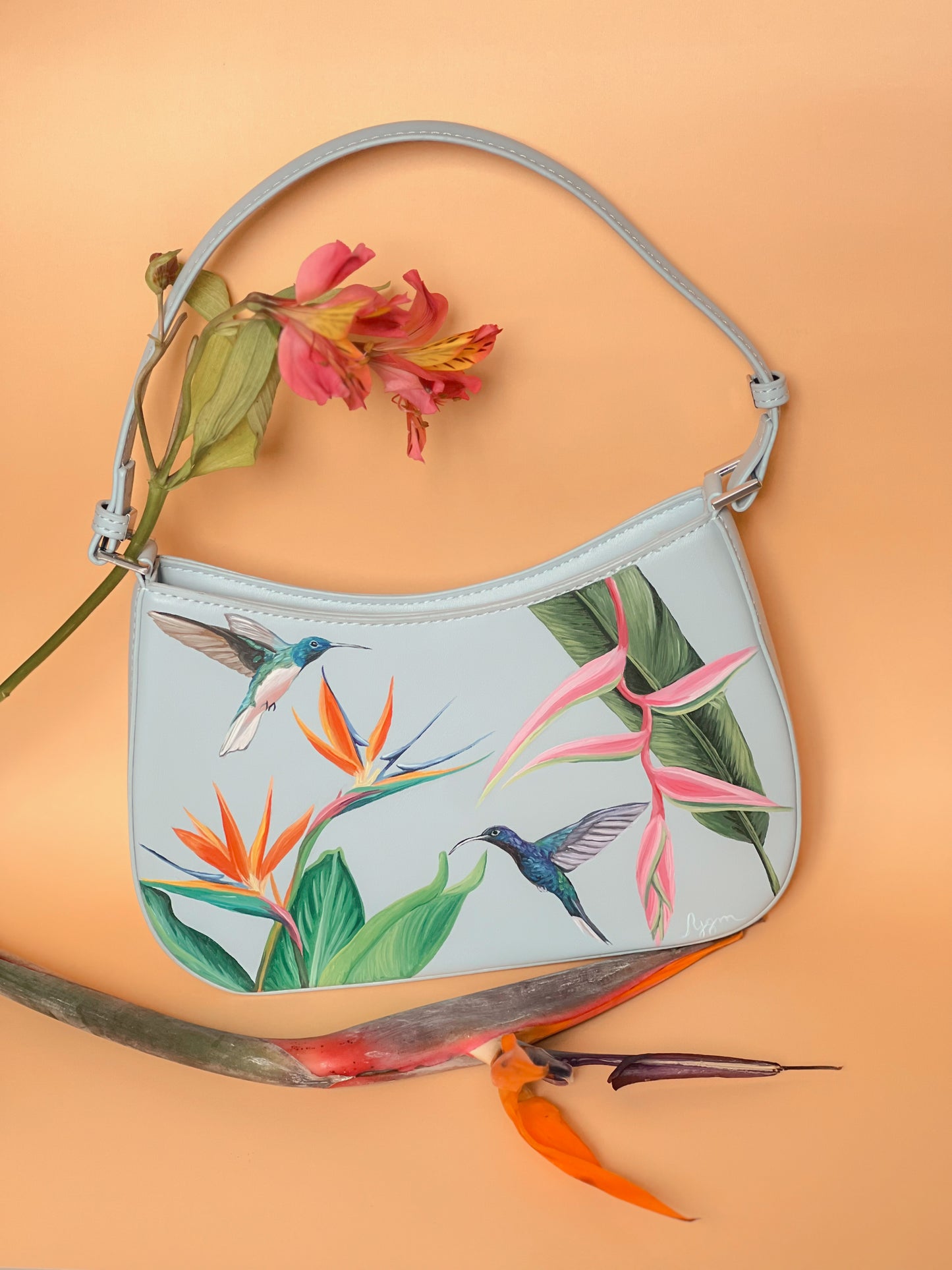 Cartera “Ave del Paraíso”