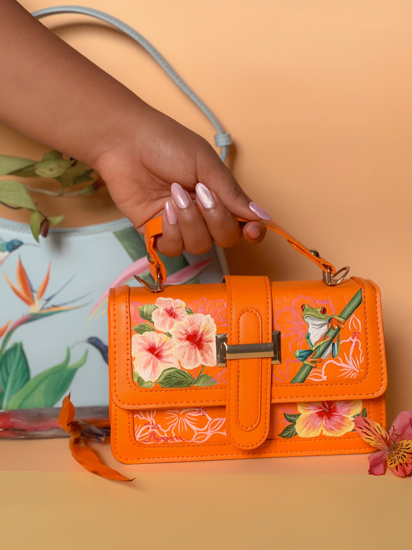 Cartera “Hibiscus”