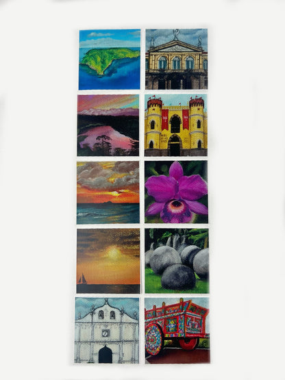 Stickers coleccionables 2DA EDICIÓN - 100 Lugares de Costa Rica